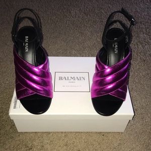 Balmain heel sandal